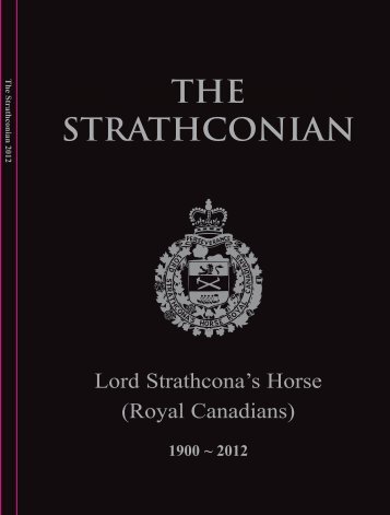 The Strathconian - 2012 - Lord Strathcona's Horse