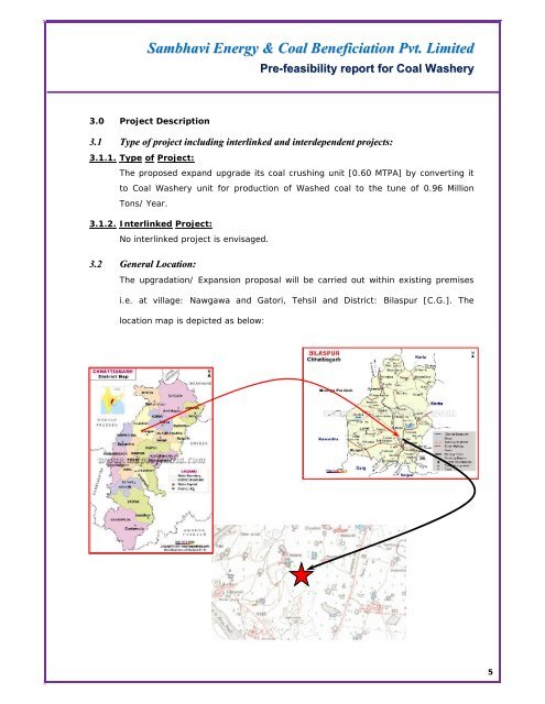 Sambhavi Energy & Coal Beneficiation Pvt. Limited - Seiaacg.org