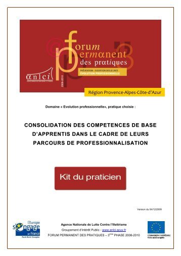 Consolidation des compétences de base d'apprentis dans le cadre ...