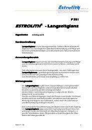 P 351 â ESTROLITH Â® - Langzeitglanz