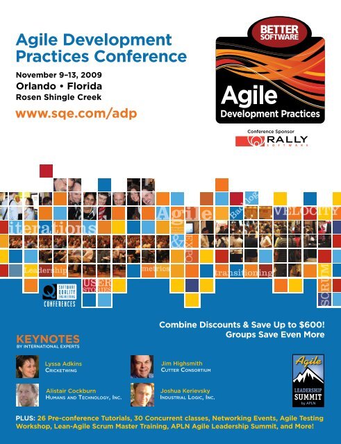 Agile Development Practices Conference - SQE.com