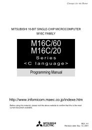 M16C C Programming Guide.pdf - Curtin University Centre for ...