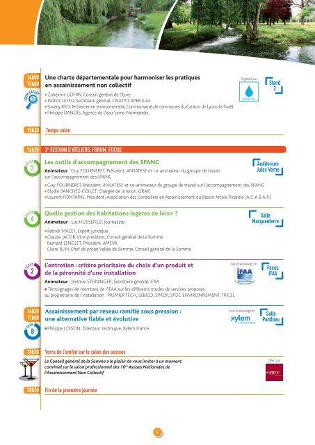 Ouvrir - 10e Assises Nationales de l'Assainissement Non Collectif