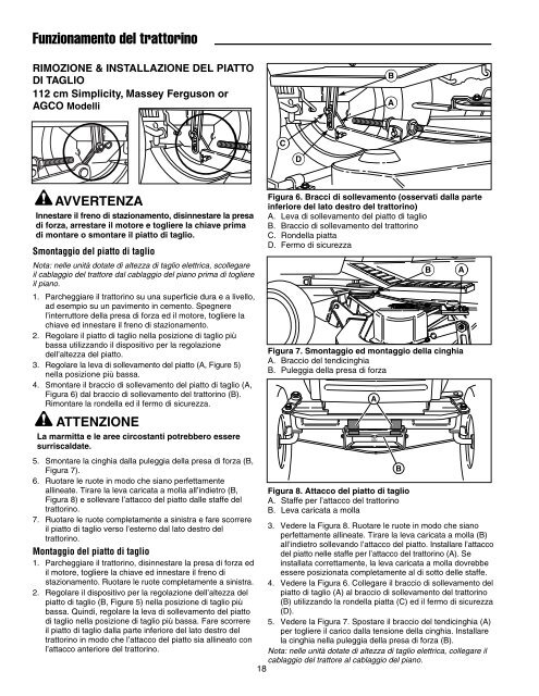 YT2350 4WD - Manuale d'uso