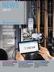 NEWS 208/13 english - Rohde & Schwarz International