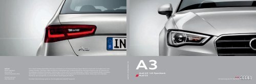 Katalog Audi A3 (PDF)