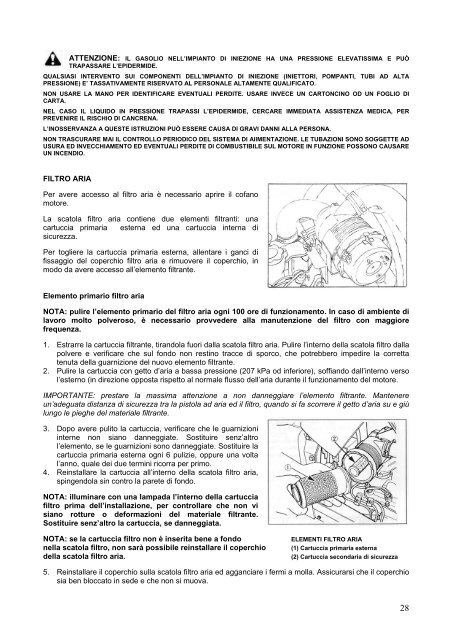 CM 214 - Manuale d'uso - FIABA Srl