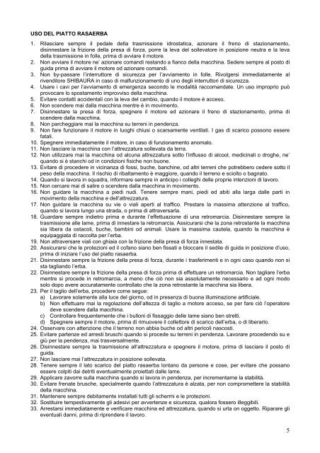 CM 214 - Manuale d'uso - FIABA Srl