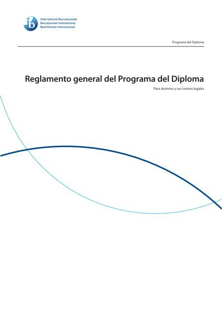 Reglamento general del Programa del Diploma