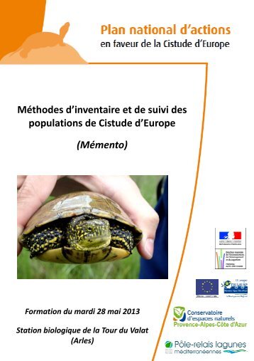 MÃ©thodes d'inventaire et de suivi des populations de Cistude d'Europe