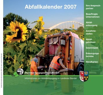 Getrennte Abfallentsorgung - Stendal