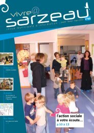 l'action sociale - Sarzeau