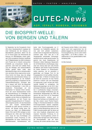 CUTEC-News - CUTEC-Institut GmbH
