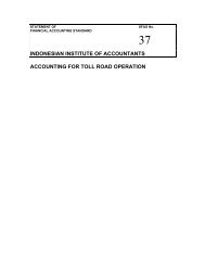 indonesian institute of accountants accounting for toll road operation