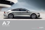 Audi A7 Master Brochure