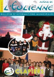 Bulletin municipal Jan 2013 - Mairie de Clapiers