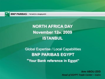 BNP PARIBAS In Egypt - Teb.com