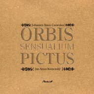 ORBIS SENSUALIUM PICTUS - Databook.cz