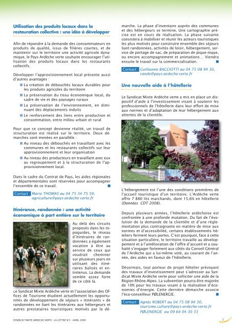 AssemblÃ©e gÃ©nÃ©rale - Syndicat Mixte de l'ArdÃ¨che Verte