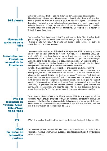 ImpÃ´ts locaux : hausse moins Ã©levÃ©e que prÃ©vue : 1,5 ... - Ville de Gap