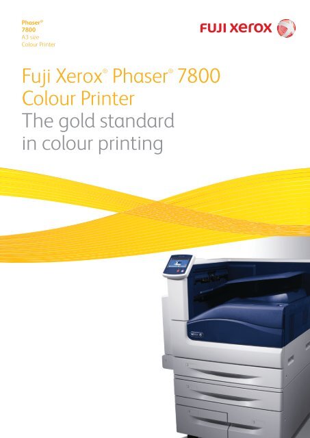 Fuji Xerox Phaser 7800 - Australian Printer Services