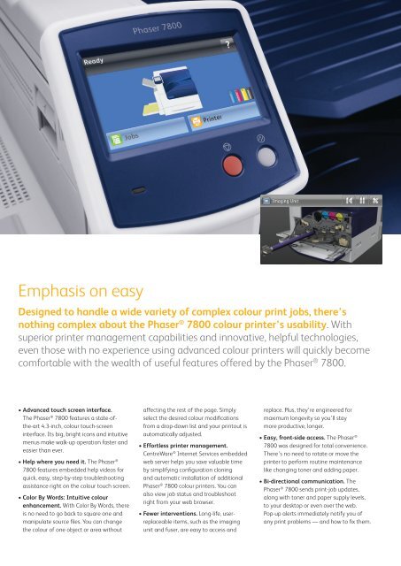 Fuji Xerox Phaser 7800 - Australian Printer Services