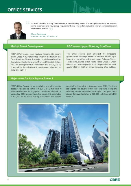 residential project marketing - CBRE SG