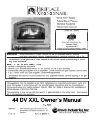 44 DV XXL - Travis Industries Dealer Services Login Page