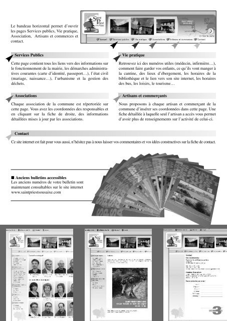 Octobre 2011 Bulletin municipal n°32 - Saint-Priest-sous-Aixe