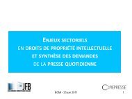 VII. Propositions stratégiques - États généraux des médias d ...