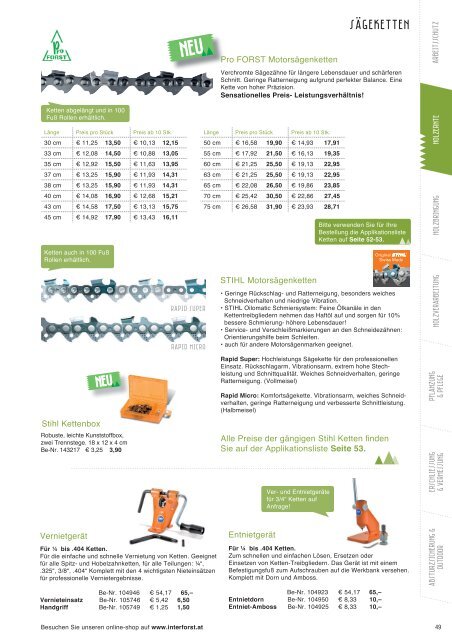 Interforst Holzernte 2015/2016