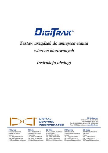 Umiejscawianie - Digital Control Inc.