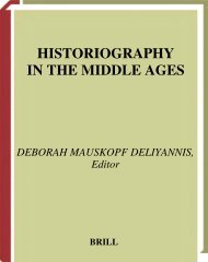 HISTORIOGRAPHY IN THE MIDDLE AGES - Julian Emperor