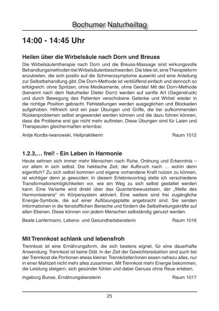 16:00 Uhr - Volkshochschule Bochum