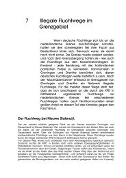 Illegale Fluchtwege im Grenzgebiet (pdf) - Ubbo-Emmius-Gesellschaft