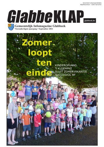 september 2011 - Gemeente glabbeek