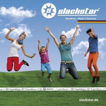 Product Catalogue slackstar.de