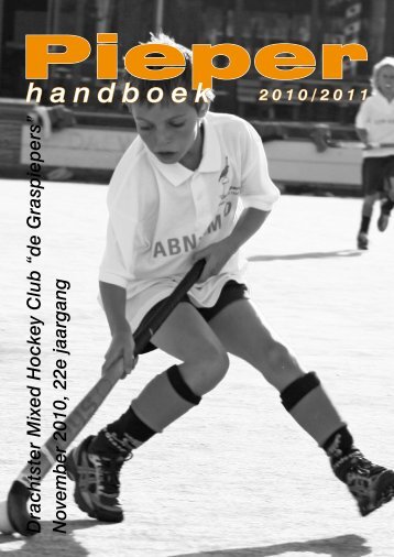 abn amro sponsort jeugdhockey - Graspiepers