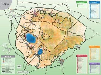 Scarica la carta turistica - Parco Regionale dei Castelli Romani