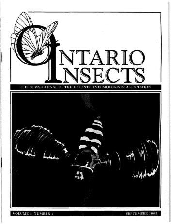 1995 - Toronto Entomologists' Association