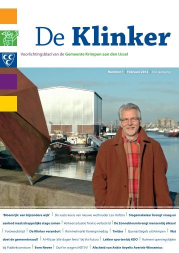 De Klinker februari 2012 - Gemeente Krimpen aan den IJssel