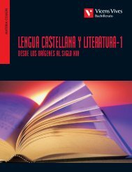 Lengua castellana y literatura-1 desde los orÃ­genes ... - Vicens Vives