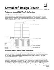 AdvanTex Â® Design Criteria For Commercial and Multi-Family ...