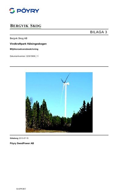 BILAGA 3 - Bergvik Skog informerar om vindkraft