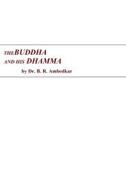 Buddha And His Dhamma - Dr BR Ambedkar Books