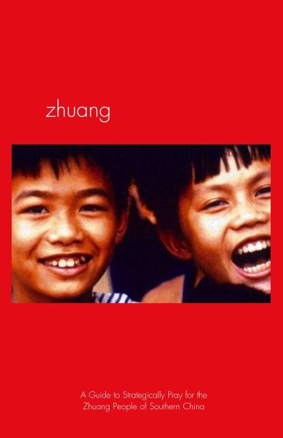 30 Days for the Zhuang (Prayer Guide) - Mekong Springboard Mission