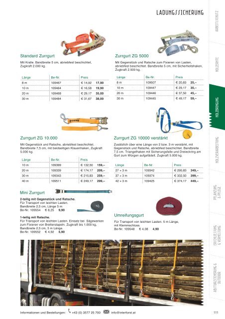 Interforst Holzbringung 2015/2016