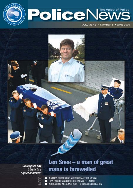 Police News June 09.indd - New Zealand Police Association