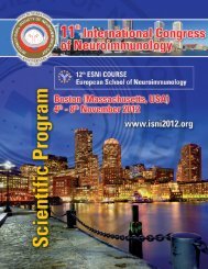 11th International Congress of Neuroimmunology