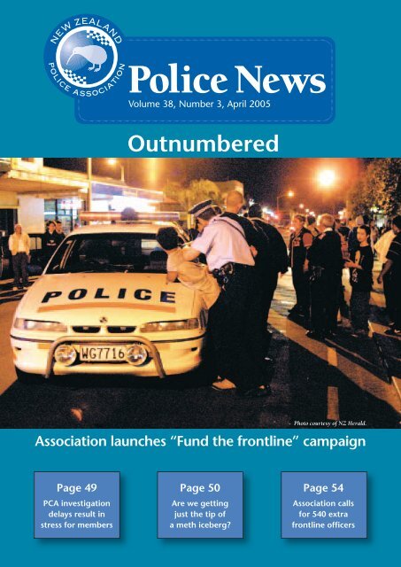 Police News April 05.indd - New Zealand Police Association